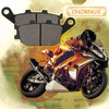 Cnornus Front and Rear Brake Pads for Honda CBR 600