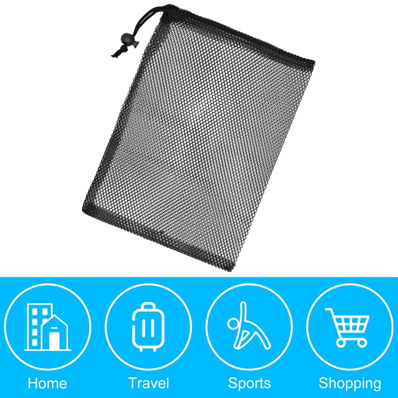 LICQIC 5 Pcs Polyester Mesh Bag, Small Net Bags, Mesh