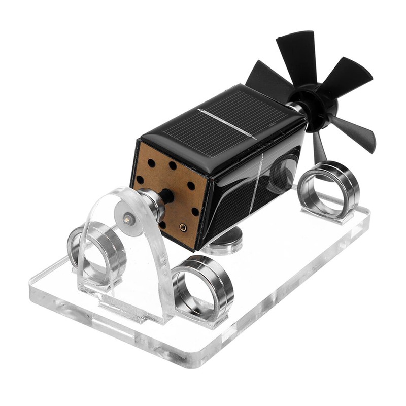 PUOSUO Motor de levitación magnética Solar Horizontal de Cuatro Lados,