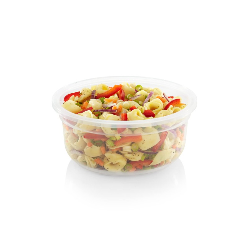 Snapware Total Solution 3-Cup Plastic Food Storage Container with Lid,