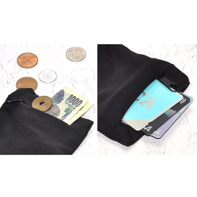 Grandios GD-WSBANPOCKET Wristband, Quick Drying, Includes Pockets, Storage for Running