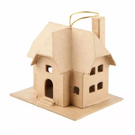 Factory Direct Craft Paper Mache House