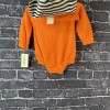 Cat & Jack 12 Months Pumpkin Romper Top & Striped