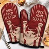 ZHANTUONE Made from Scratch Funny Heat Resistant Oven Mitts 2-Piece