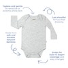 Little Sleepies Long Sleeve Bodysuit for Baby Girls & Boys,