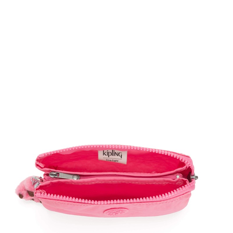 Kipling CREATIVITY L Large Multi-Use Pouch - COOL PINK TONAL