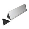 Operitacx 2pcs Elegant Aluminum Name Plate for Doors Office Door
