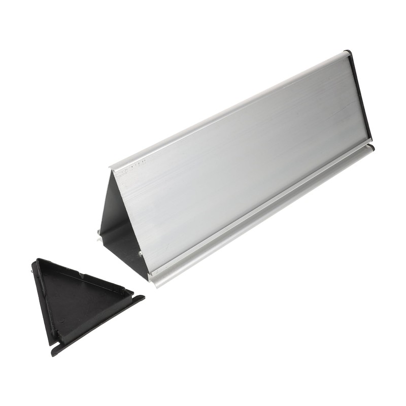 Operitacx 2pcs Elegant Aluminum Name Plate for Doors Office Door