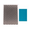 DIYology Bricks Texture Plastic Embossing Folders for Cards Making Bricks