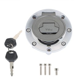waltyotur Motorcycle Fuel Tank Cap Cover Lock with Keys Replacement for Yamaha FZR600R YZF600 R6 R6S R1 FJ-09 FJ1200 FZ-1 Fazer