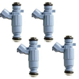 AAP Re-Manufactured Genuine Fuel Injectors Set of 4 for 2002-2006 Compatible With KIA Optima 2.4L 35310-38010