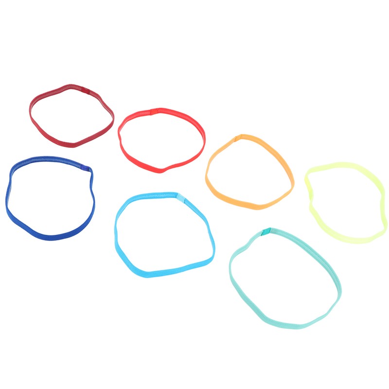 14PCS Workout Headband Polyester Cotton Non Slip Breathable Head Sweat
