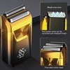 Wet/Dry Men's Beard Shaver USB Electric Shaver Razor Strong Reciprocating