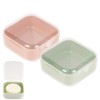 Adorila Small Travel Soap Case with Removable Drainage Tray, Pack