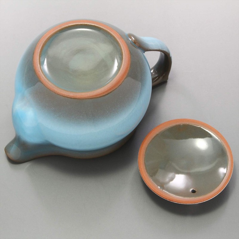Ichikyu Mino Pot, Sea of Clouds, Blue, Made in Japan,