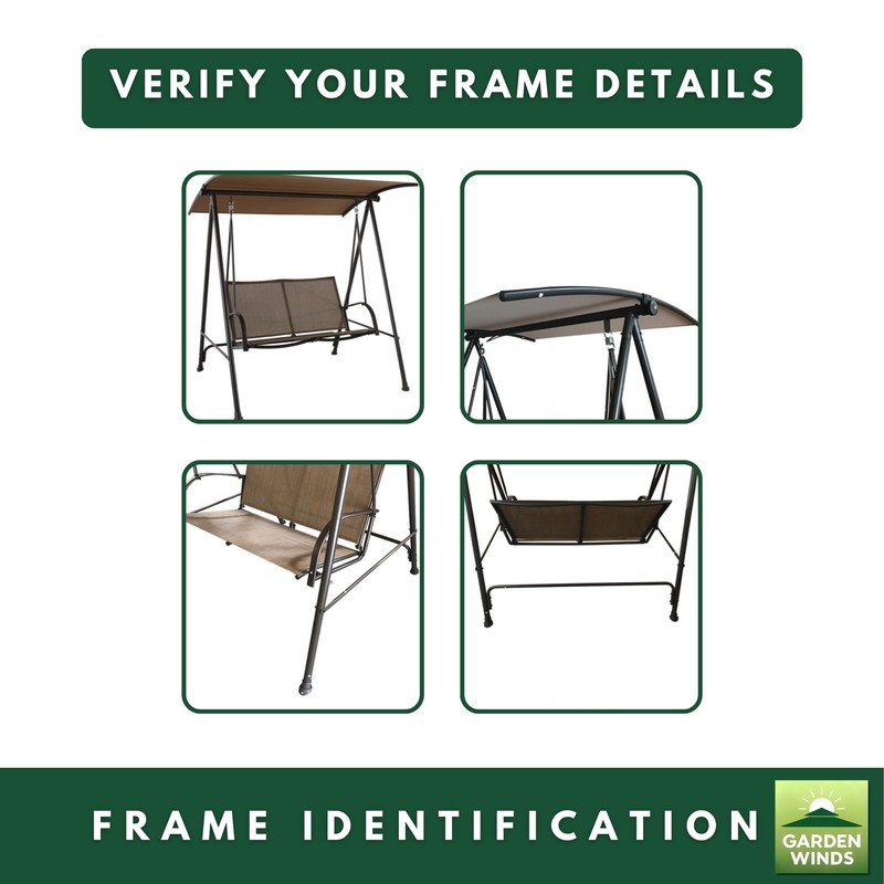 Garden Winds Durable Replacement Canopy Compatible with The MS17-301-004-01 2017