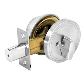 Hermex Basic CERO-31P, Cerrojo llave-mariposa, cilindro metálico, cromo mate