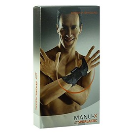 Sporlastic MANU-X Handgelenkorthese Größe 1 schwarz 07642, 1 Stück
