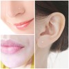 LAURITAMI Clear Piercing Retainers Bioflex Lip Labret Nose Stud Plastic