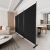 C-Hopetree 3 Panels Room Divider, 6 Ft Tall Indoor Folding