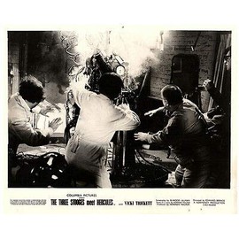 The Three Stooges Meet Hercules Original Lobby Card Comedy Legends