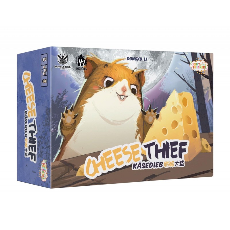 Jolly Thinkers Cheese Thief Board Game 4-8 Players 8+