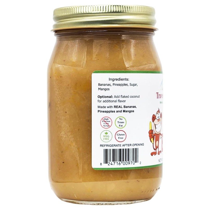 Traverse Bay Farms Fruit Jams and Butters (Monkey, 1 Jar)
