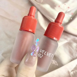 Lápiz Labial Líquido de Larga Duración, 4 G, Color de Alto Pigmento, Tinte Labial Mate, Hidratante, Alta Reproducción Cromática, Adecuado para (#604 almendras medio cocidas