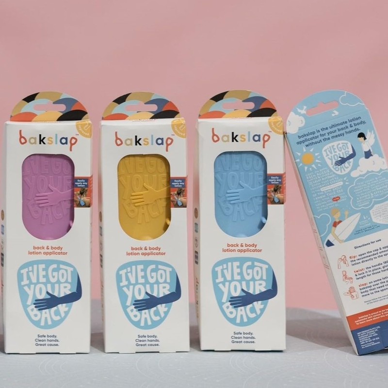 Bakslap Body Lotion Back Applicator for Self Use | Cream