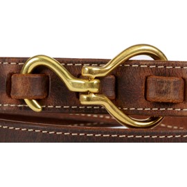 Hoof Pick Style Leather Belt, 100% Full Leather, Amish Crafted in Lancaster, PA