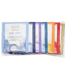 Ronnefeldt Tea Caffeine Available Non-Caffeine Gift Tea Bags Individually Wrapped Assorted Elegant Cute Celebration Gift Present Birthday Petit Gift [Teavello Select 2 Types Petit Set / 7 Bags]