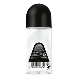 Antitranspirante En Roll On Nivea Men Black & White Invisible Original 5 en 1 50ml
