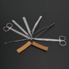 7 Pcs Biological Anatomical Tool Dissecting Scissor Hilt Tweezer Forcep