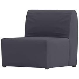 The Plyester Flax Lycksele Chair Bed Sofa Replacement is Custom Made for IKEA Lycksele Single Sleeper Or Futon. A Lycksele Single Seat Slipcover Replacement (Polyester Flax Dark Gray)