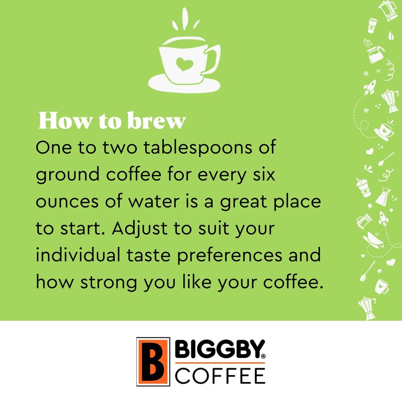 BIGGBY® Michigan Cherry Flavored Ground Coffee, 12oz Bag, Medium Roast