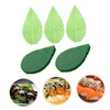 MAGICLULU 200pcs Sashimi Leaves Sushi Decorative Grass Fake Leaves for