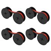 GZGRYTRC 4 Pairs Typewriter Ribbon, Red Ink, Universal Fit for