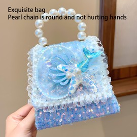 Pretend Makeup for Toddlers, 21 Pcs Makeup Set for Girls with Cosmetic Bag, Real Washable Princess Mermaids Christmas Birthday Gifts Toy for Little Girl 3 4 5 6 7 8 Years Old Kids