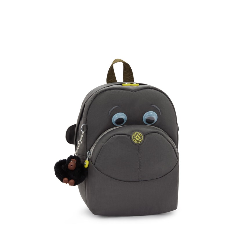Kipling FASTER Rucksack für Kinder, Back to Grey (Grau)