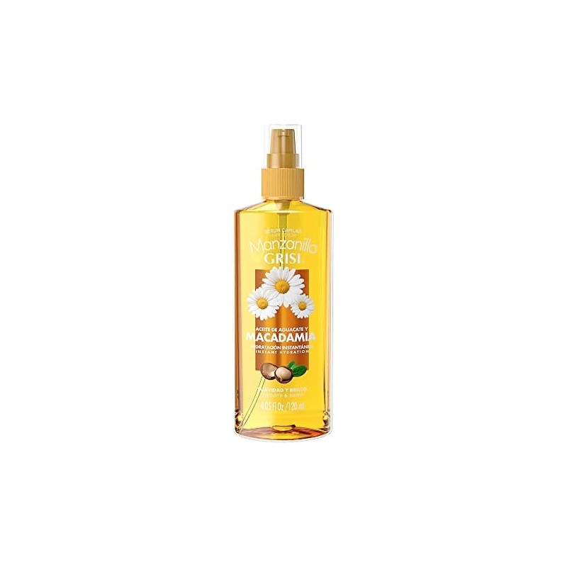 Manzanilla Grisi, Serum Capilar Manzanilla Grisi Hidratación Instantánea, 120 ml