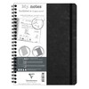 Clairefontaine Age Bag My.Notes 782331C Spiral Notebook with Removable Edges