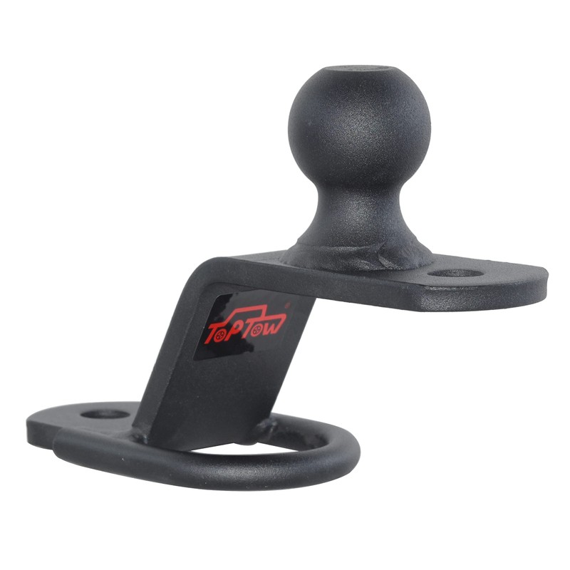 TOPTOW 64008 ATV/UTV 3-Way Hitch Adapter with 2 inch Ball,