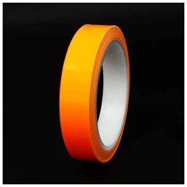 Finest Folia Decorative Shiny Strips for Car, Motorcycle, Boat, Model Making, Silver, Chrome, 10 Metres, neon orange