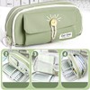 Cedar Eight Pencil Case, Large Capacity, Soft, Cute, Convenient, Solid,