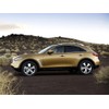 Rvinyl Pillar Post Window Trim Compatible with Infiniti FX35 2003-2008