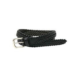 SHIPS ANY 718130007 Men's Belt WYNY Vegetable Tannin Mesh Belt, Black 1