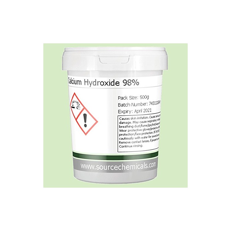 Calcium Hydroxide 95% 500g Including Delivery