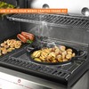 onlyfire Cast Iron Griddle with Handles for Weber Gourmet BBQ