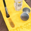 MAKEUP BRUSH CLEANER PRO STARTER KIT 8OZ+TIN,LEMON