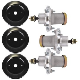 8TEN Deck Spindle Pulley Kit Set Combo for Husqvarna EZ4824 EZ5224 TS348 129207 173434 539112170 532173434 532153531
